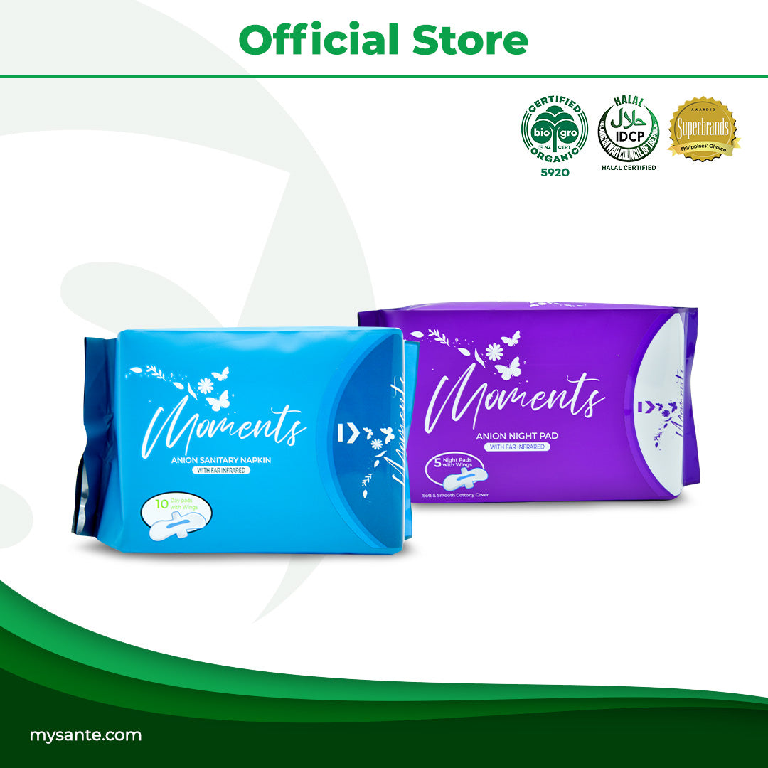 Santé | Moments Sanitary Napkin Day & Night Pads Bundle